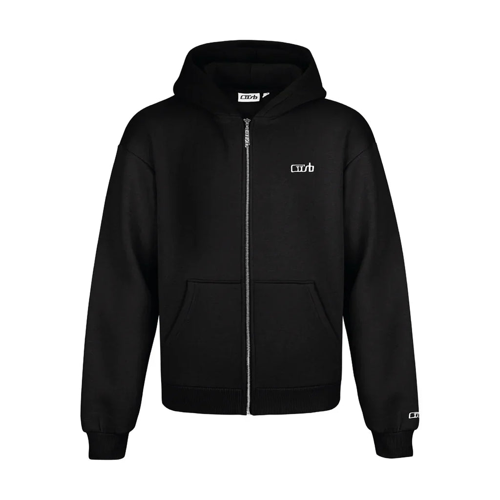 ZIP-UP BLACK