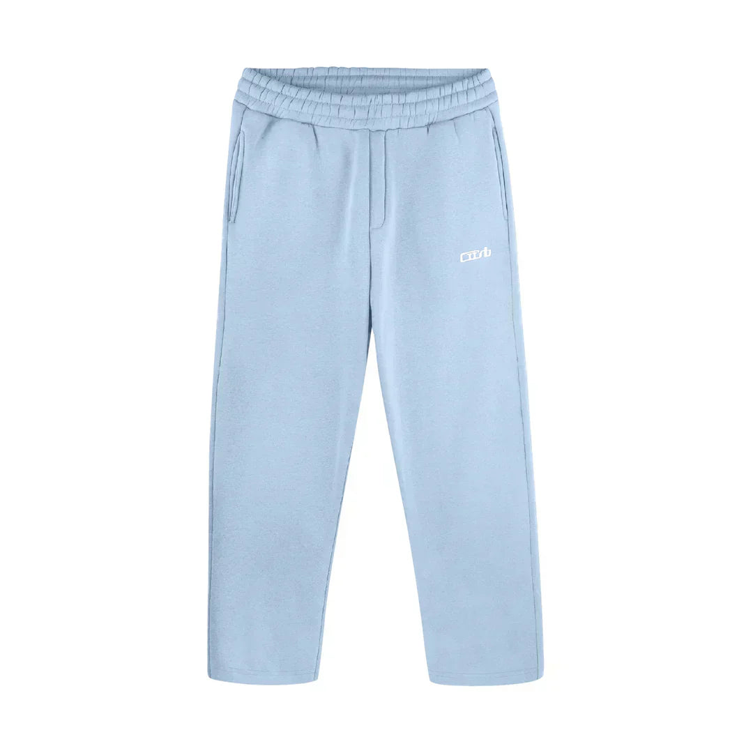 OPEN LEG JOGGER ICE BLUE