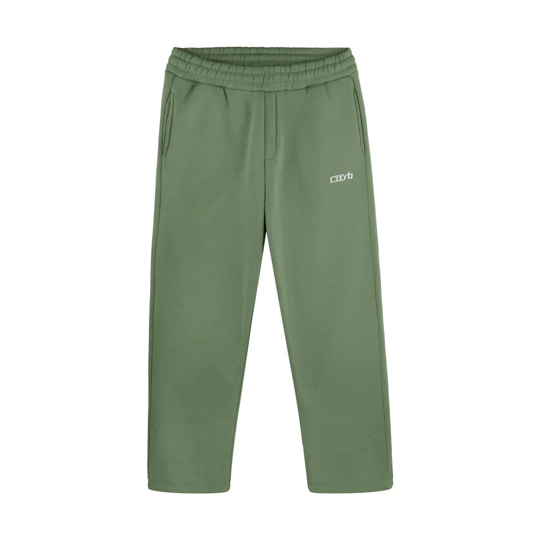 OPEN LEG JOGGER BRONZE GREEN