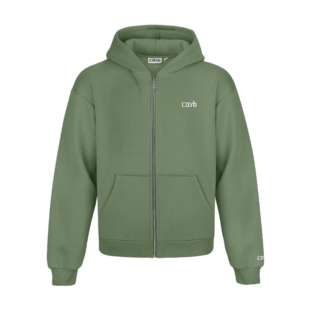 ZIP-UP BRONZE GREEN